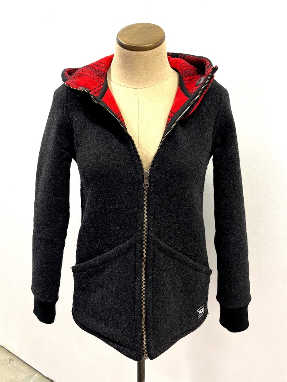 X-Girl JAPAN Wool Reversible Jacket *RARE* Y2K Skater-Punk like new
